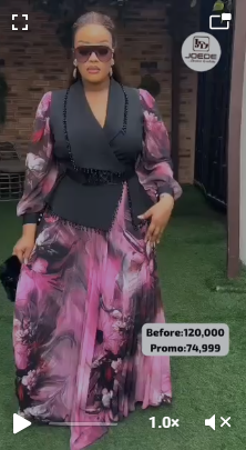 long stylish Gown